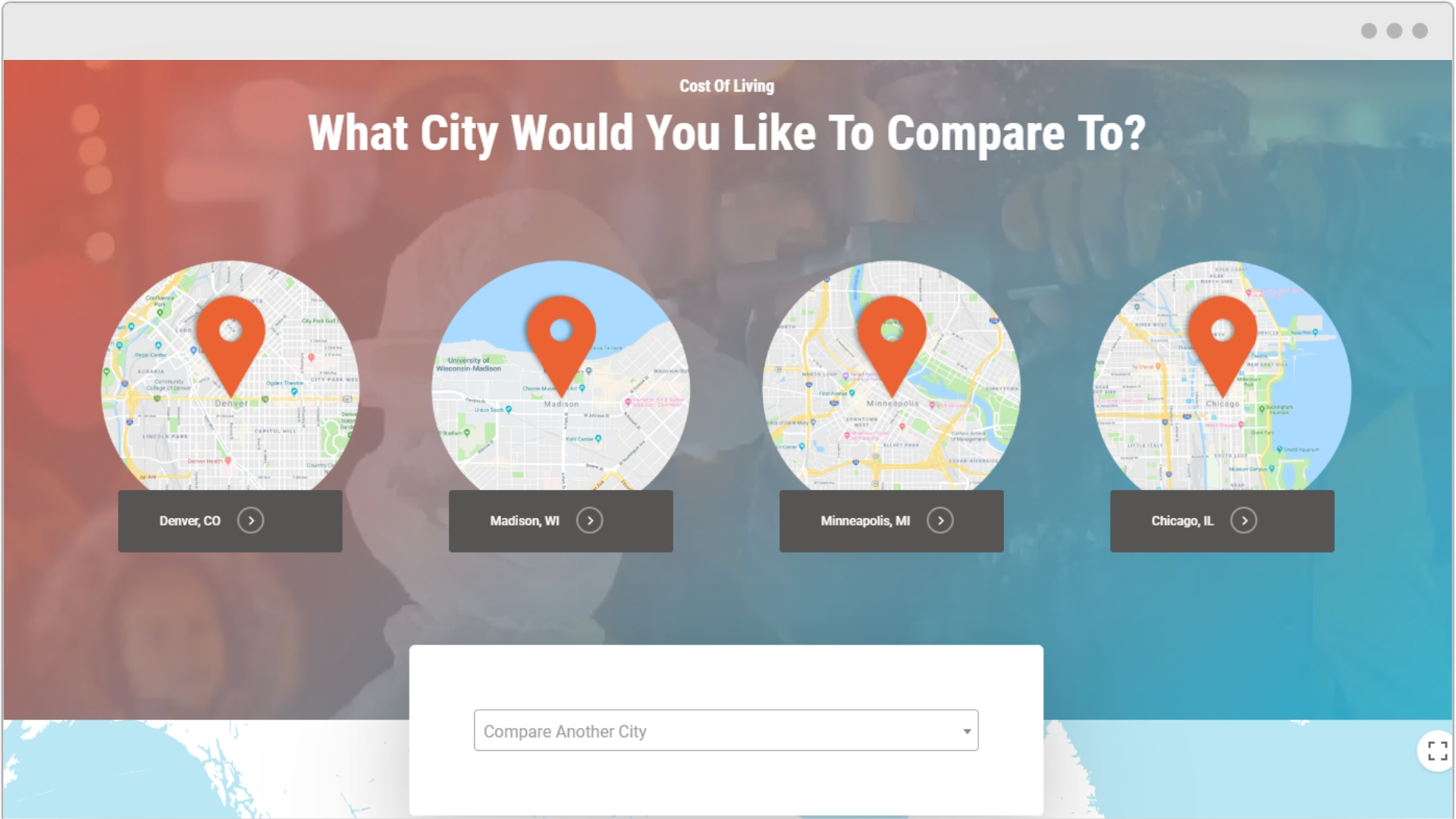 The New and Easy Way to Compare Cost of Living